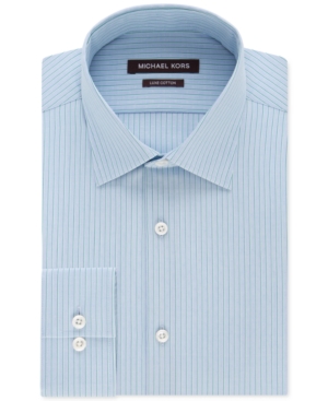 UPC 735991009403 product image for Michael Kors Men's Non-Iron Blue Stripe Dress Shirt | upcitemdb.com