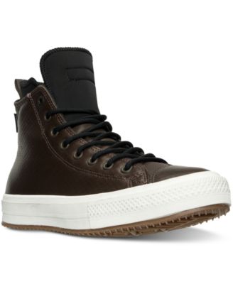 converse chuck taylor all star hi top boot in beige
