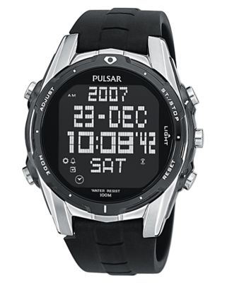 pulsar digital watches for men
