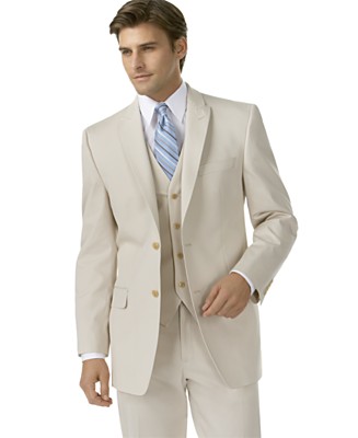 Calvin Klein Tan Cotton Suit Separates Suit Separates Suits Suit