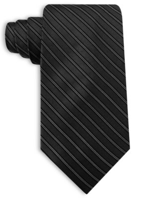 Perry Ellis Tie, Manor Stripe Silk