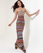 BCBGMAXAZRIA Dress, Sleeveless Halter Maxi BCBGMAXAZRIA Dress, Sleeveless Halter Maxi
