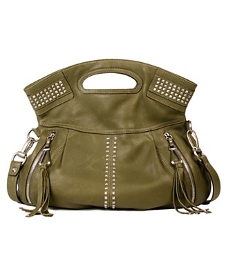 B. Makowsky Handbag, Nadia Studs Foldover Shopper