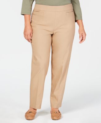 Alfred Dunner Plus Size Pull-On Pants 666805377008 18W AVER RT $52.0