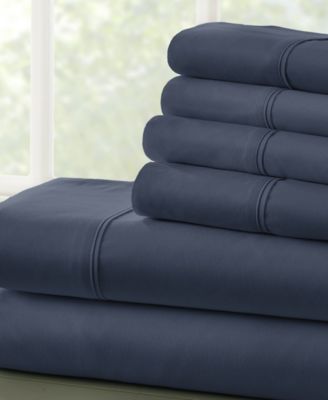 ienjoy Home Solids in Style by The Home Co Taupe Queen Sheet Set