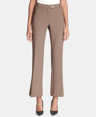 Calvin Klein Womens Modern Fit Trousers, R 191797901646 4 P RT $69.98