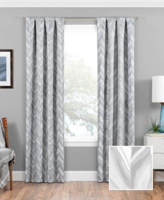 Eclipse Haley Printed Blackout Silver 37x84