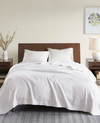Madison Park Egyptian Cotton King Blanket Khaki King