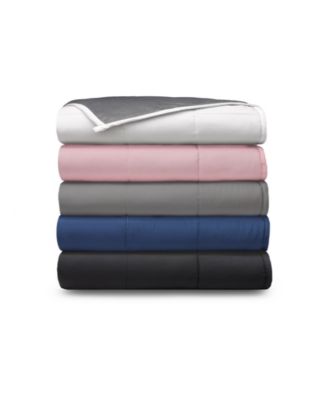 Ella Jayne 15lb Reversible Anti-Anxiety W GreyGrey 15lb Weighted Throw