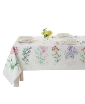 Lenox Lenox Butterfly Meadow Garden White Multi 60 x 120