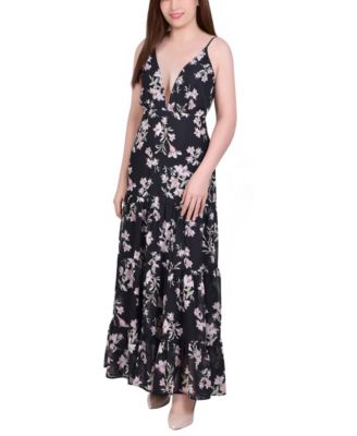NY Collection Womens Tiered Spaghetti Strap 766965217197 M RT $58.0