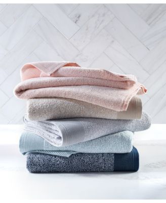 Oake Ethicot Wash Towel, Exclu Light Blue Washcloth