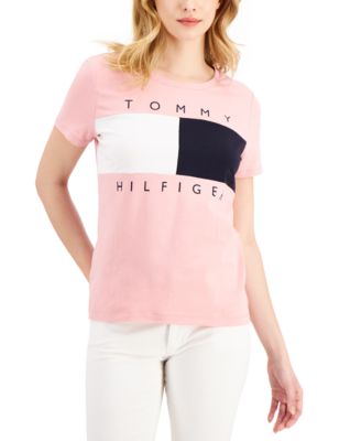 Tommy Hilfiger Big Flag T-Shirt Stone Grey 195105386668 M RT $44.5