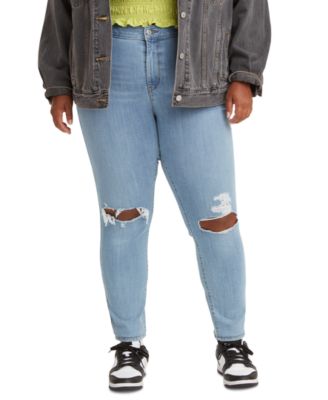 Levis Trendy Plus Size 721 High-Rise 196099064211 22W AVER RT $69.5