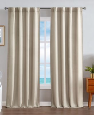 Nautica Nautica Virginia Ultimate Blac Linen 38 x 84