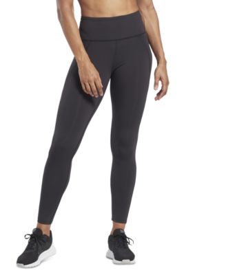 Reebok Womens Lux High-Waisted Pull- Black L 195744696210 LARGE RT $65.0 #1