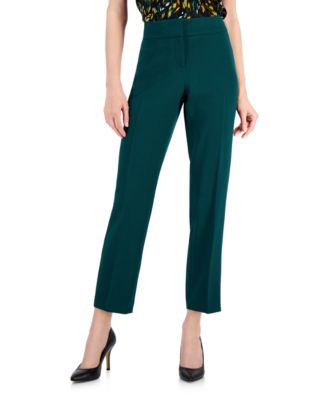 Kasper Slim Straight-Leg Trousers Kasper Navy 6