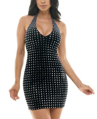 B Darlin Juniors Embellished Bodycon H BlackCrystal M