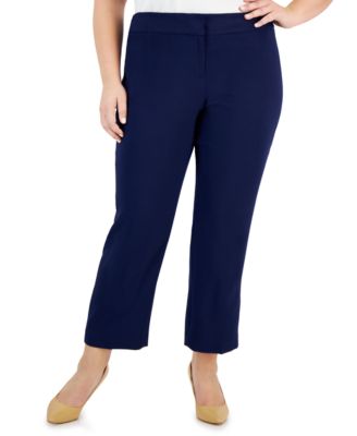 Kasper Plus Size Stretch Crepe Mid-Ri Fire 91308203347 22W RT $89.0