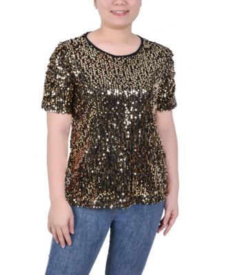 NY Collection NY Collection Petite Short Sle 766965691744  RT $44.0