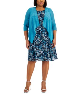 Connected Plus Size Open-Font Jacket P Nam 16W
