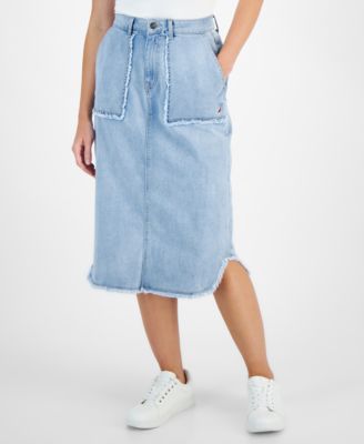 Nautica Jeans Womens Denim Utility Midi Ski 198042896719 6 RT $89.5