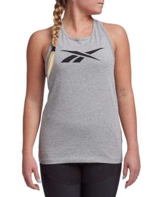 Reebok Womens Identity Rie Racerback Chalk 197225314101 LARGE RT $28.0