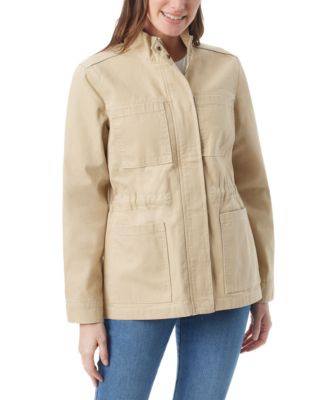 Gloria Vanderbilt Womens Cotton Anorak 29039384271 LARGE RT $79.0