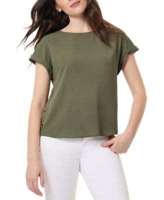Jones New York Petite Short-Sleeve Side-Butto 91308820032  RT $69.5