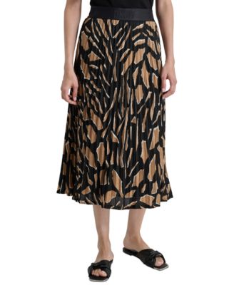 DKNY Womens Pull-On Printed Midi S Abs Geo Tr 755403530271 XS RT $99.0 #3