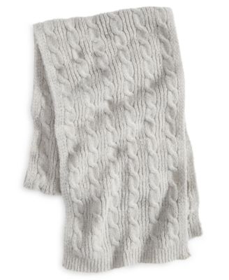 Style Co Rib Edge Shine Cable Knit Scar Red ONE SIZE