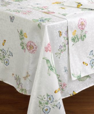 Lenox Butterfly Meadow Tablecloth, Multi 60 x 120