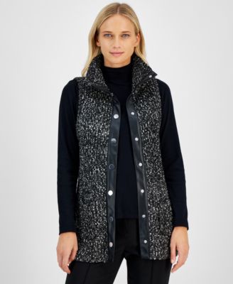 Anne Klein Womens Boucle Sweater Vest Anne 91309022060 2XL RT $129.0 - Picture 1 of 1