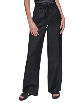 KARL LAGERFELD PARIS Womens Wide-Leg 196788266506 M RT $109.0