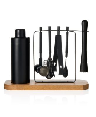 Godinger Godinger Ebony Bar Tools, Set Black No Size