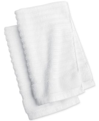 Martha Stewart Collection Quick Dry Cotton Solid Hand To Creme Brule Hand Towel