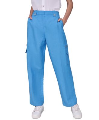 KARL LAGERFELD PARIS Womens Straight-Leg 196788266414 4 RT $119.0