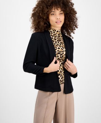 Bar III Petite 34-Sleeve Shawl-Collar 194137232165  RT $49.5