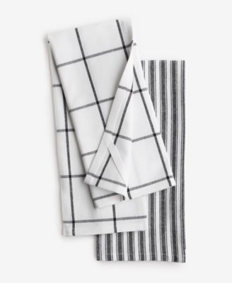 Arch Studio Kitchen Towels, Set of 2 Gray