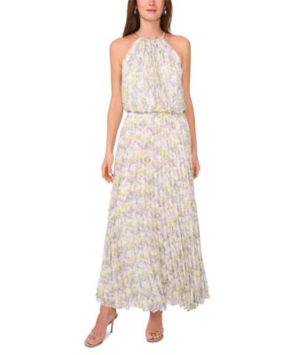 MSK Womens Bloused-Waist Pleated Ivory 12