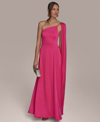 Donna Karan New York Womens Asymmetric-Neck Drape Audacious 8