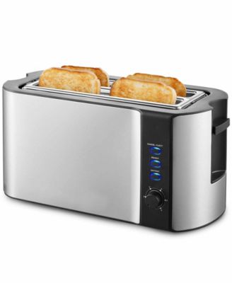 Elite Cuisine Elite Cuisine 4-Slice Stainles Stainless Steel No Size