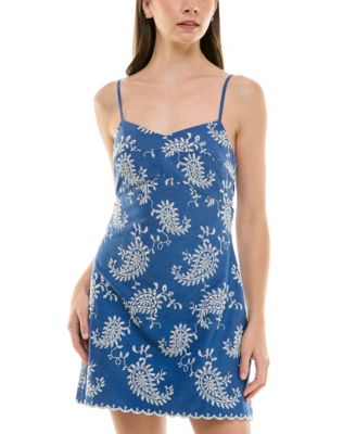 Trixxi Juniors Emma Paisley-Embroide Navy XL