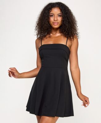 City Studios Juniors Scuba Crepe Fit Fla Black XL