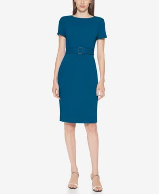 Calvin Klein Womens Short-Sleeve Scuba She Cypress 4