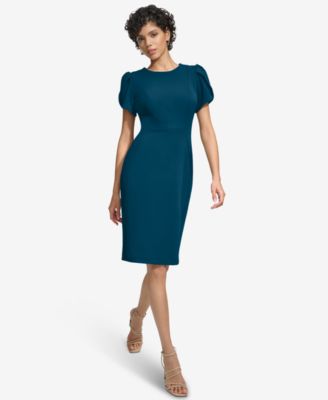 Calvin Klein Womens Short-Sleeve Dress Cypress 2