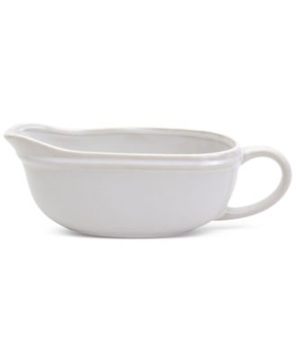 Haven Stoneware Gravy Boat White