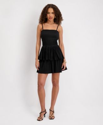 Siena Womens Stretch Taffeta Sleeve BLACK 0