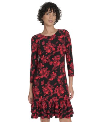 Tommy Hilfiger Tommy Hilfiger Womens 34-Sle Chili Pepper Multi 2