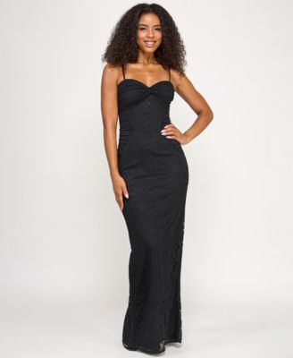 SENI CADE Juniors Front Twist Bandeau B Black XS